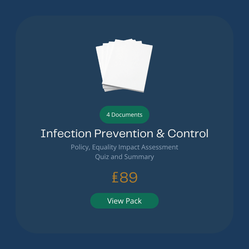 Infection Prevention and Control Policy