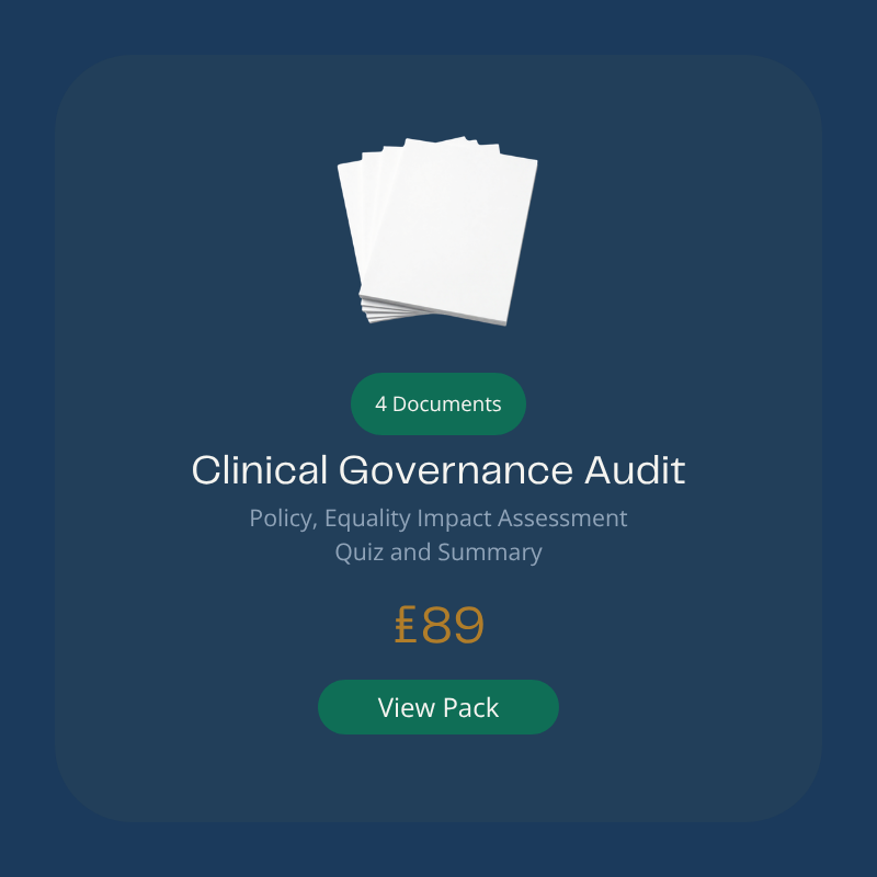 Clinical Audit Policy