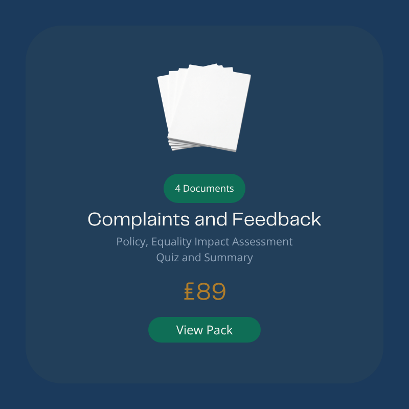 Complaints Policy