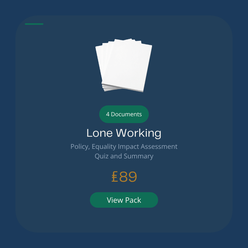 Lone Working Policy