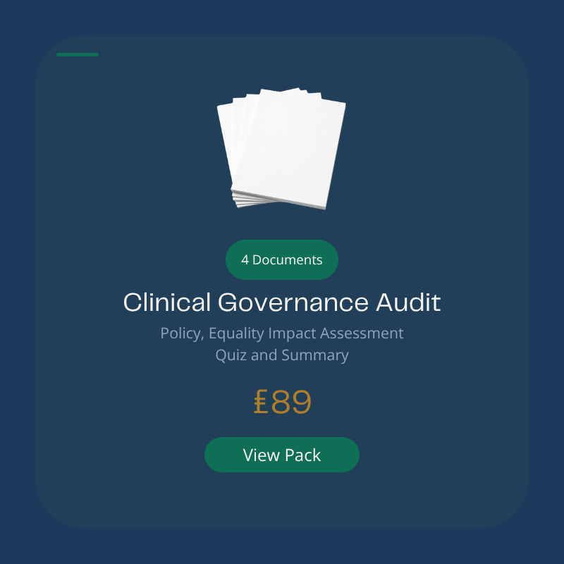Clinical Audit Policy
