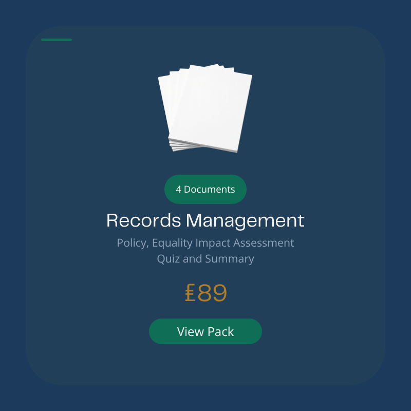 Records Management Policy