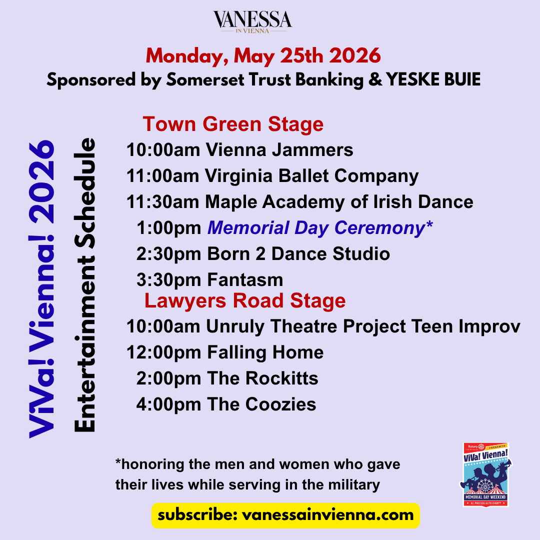 Viva Vienna Entertainment Schedule Monday