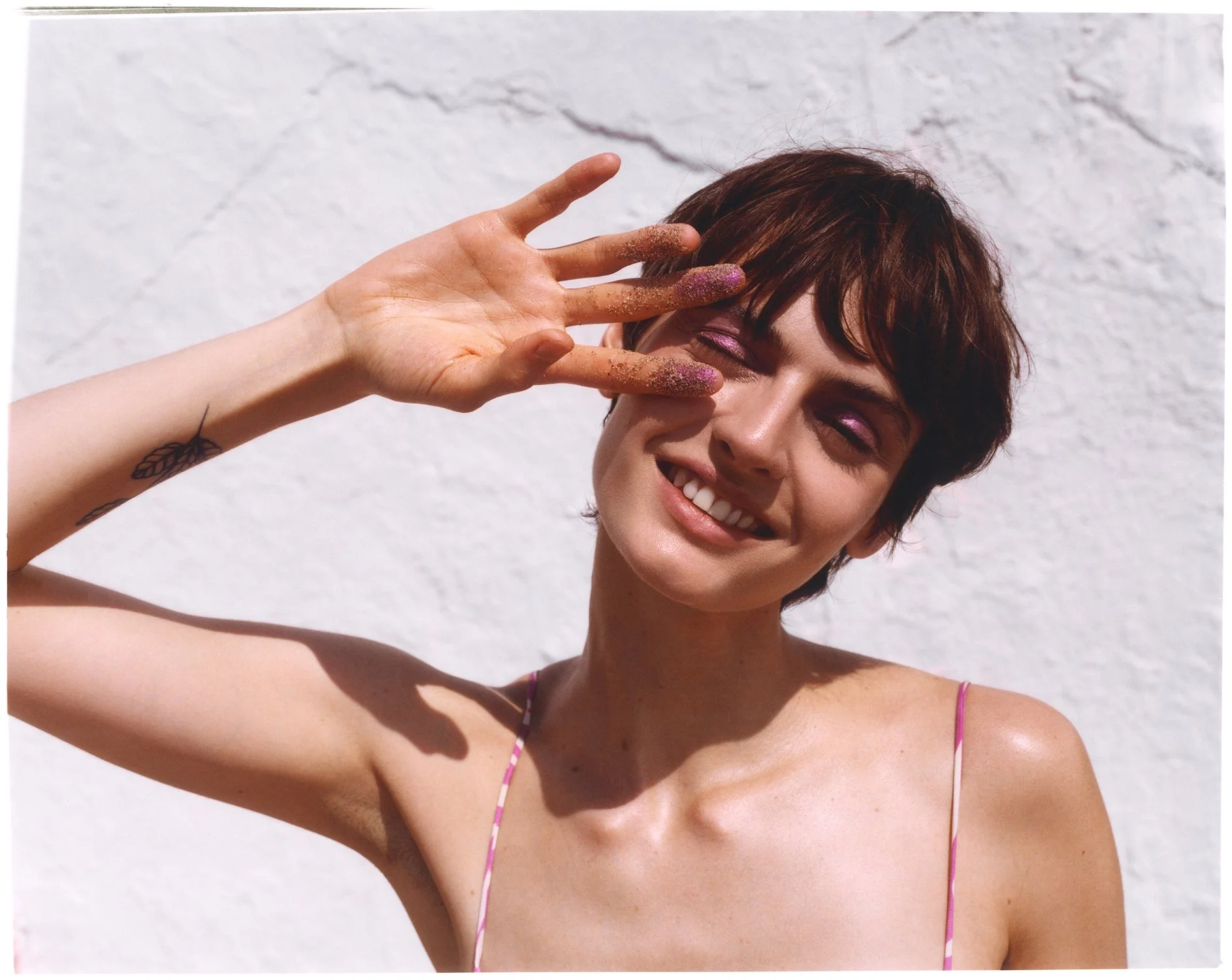 Laura on film. Barcelona