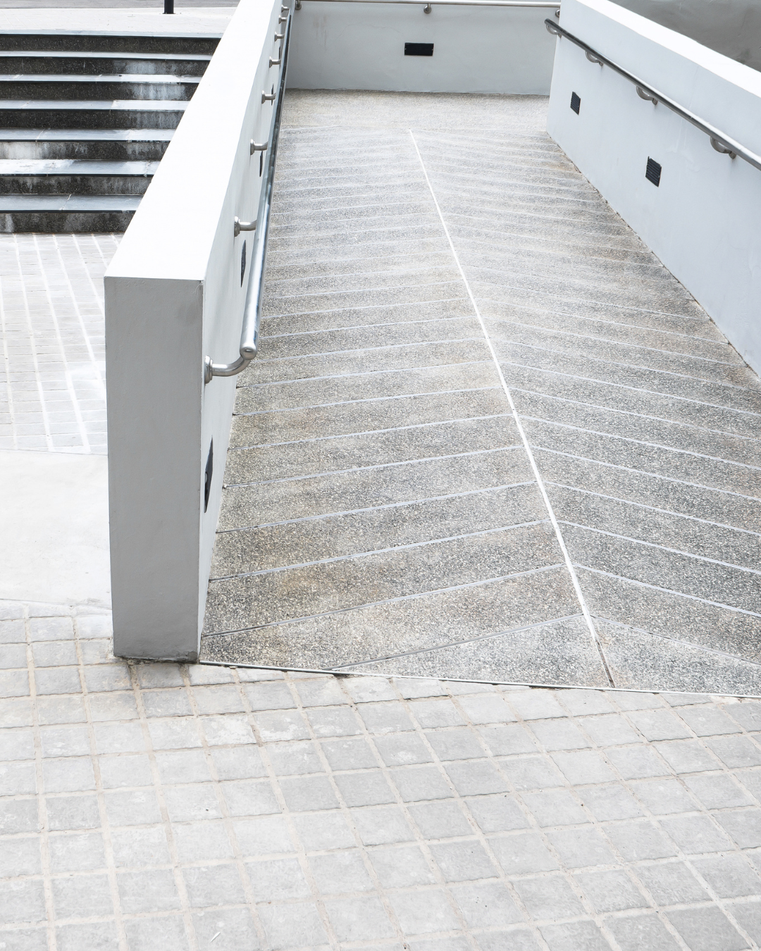 ADA compliant concrete ramp installation in Elgin, IL for accessibility and safety