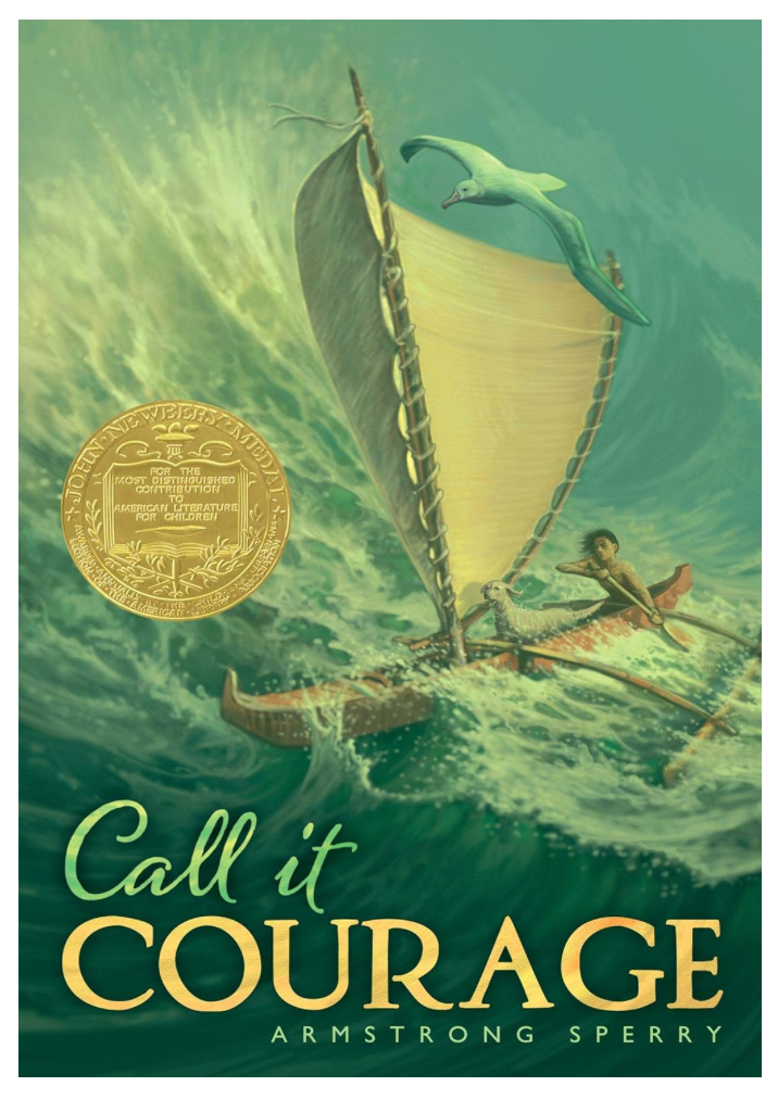 Call it Courage by Armstrong Sperry (*Does mention cannibals & idol worship, but not central to the book's theme)