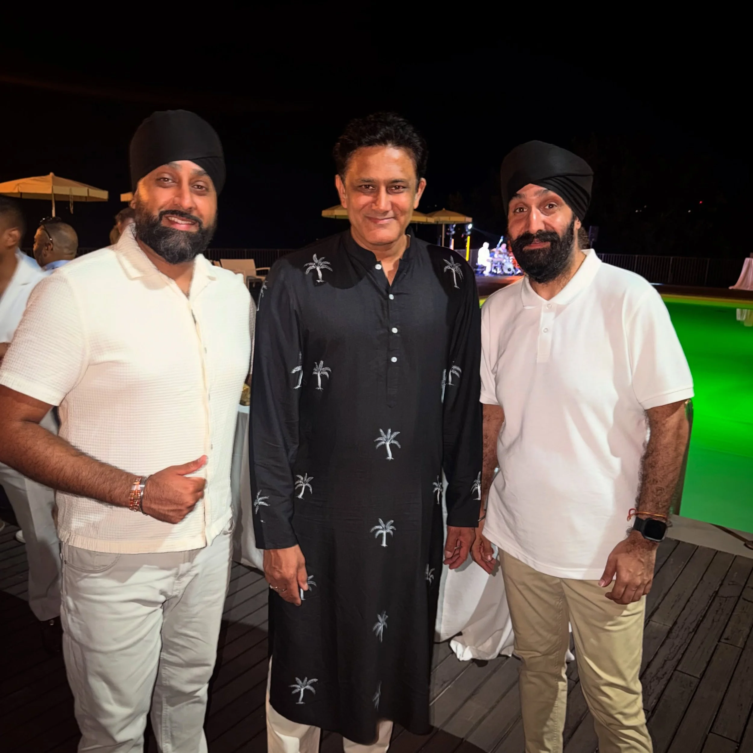 One for the cricket fans 🏏

An absolute privilege to party alongside one of the game&rsquo;s true legends &mdash; spinner, captain, coach and commentator, @anil.kumble 🥇

A remarkable career, an iconic figure in world cricket, and a gentleman off t
