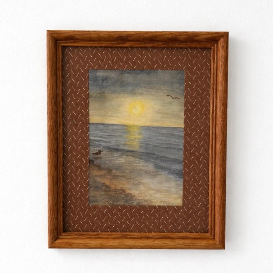 Sanibel Sunset, 2026 | Available $75
5x7 Painting
8x10 Frame