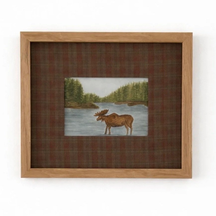 Minnesota Moose, 2026 | Available $75
5x7 Painting
8x10 Frame