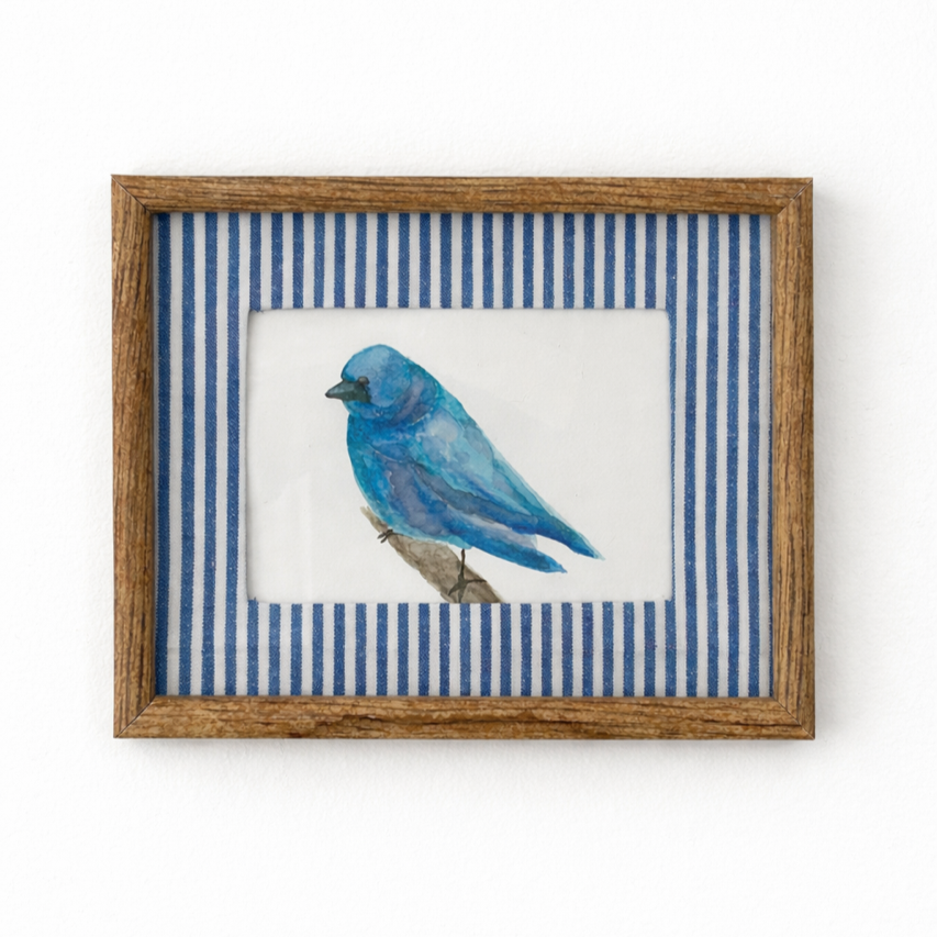 Blue Perch, 2026 | Available $65
5x7 Painting
8x10 Frame