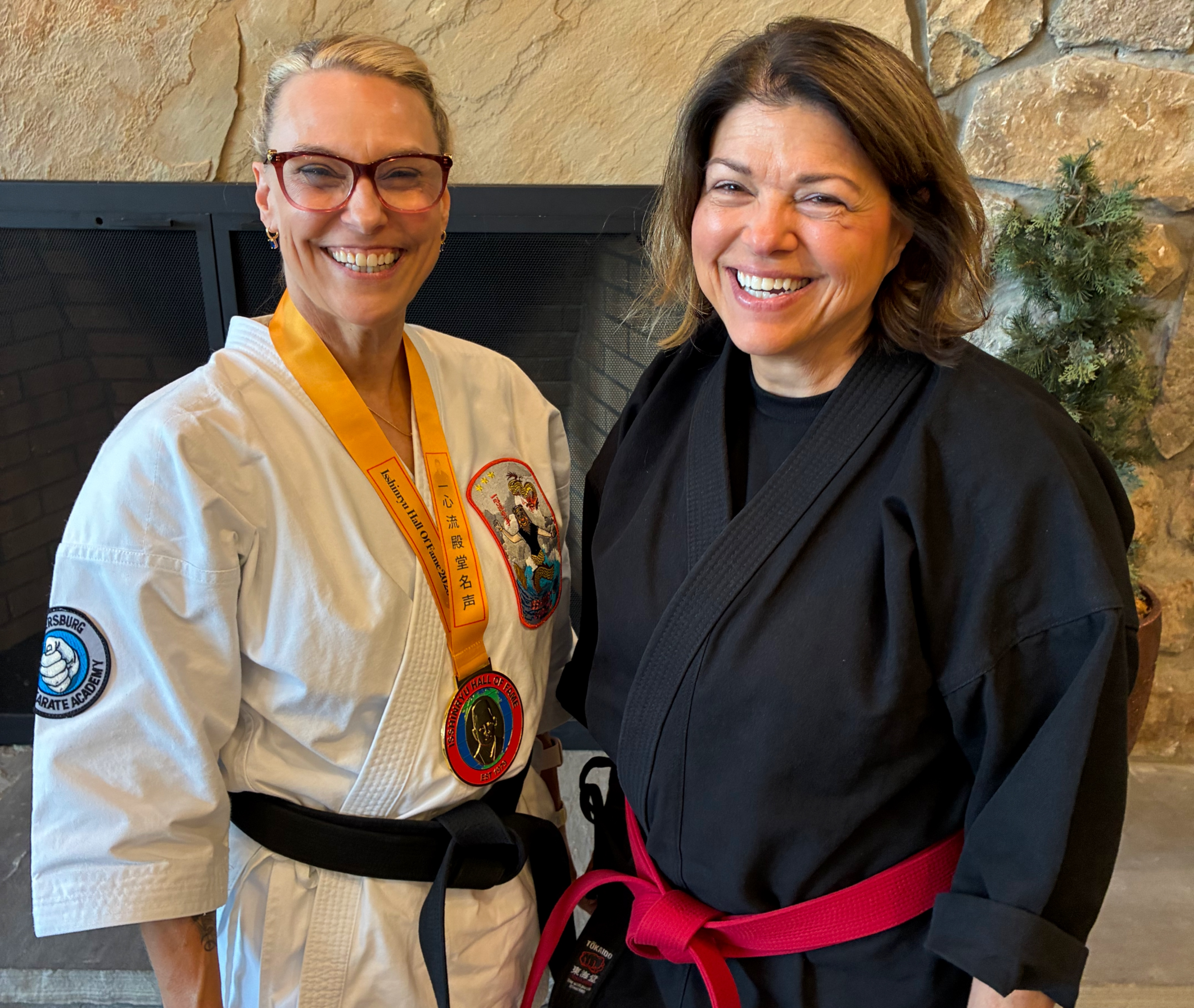 Amanda Joslin with Master Diane Cooling
