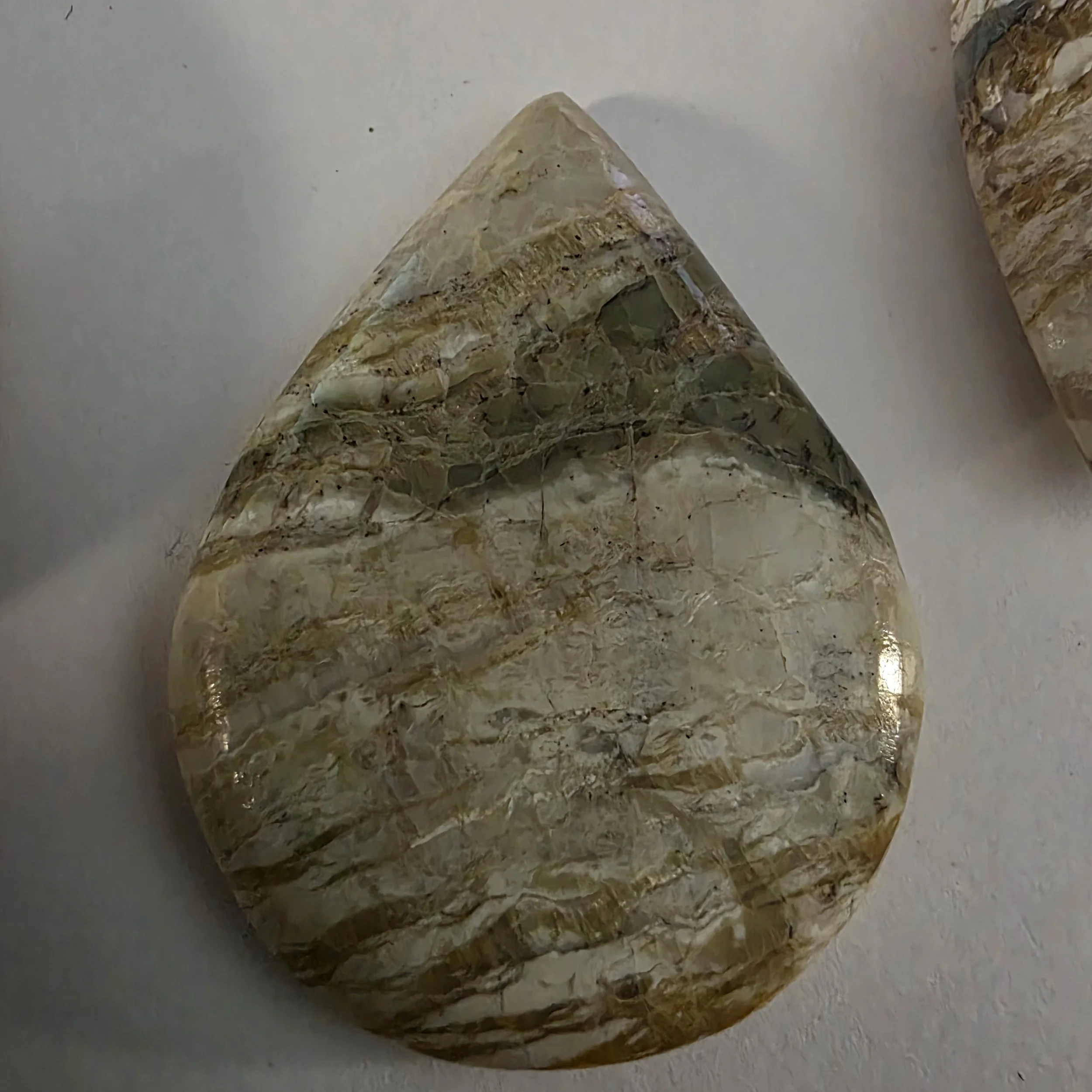 Teardrop Shaped Arizona Pietersite Cabochon