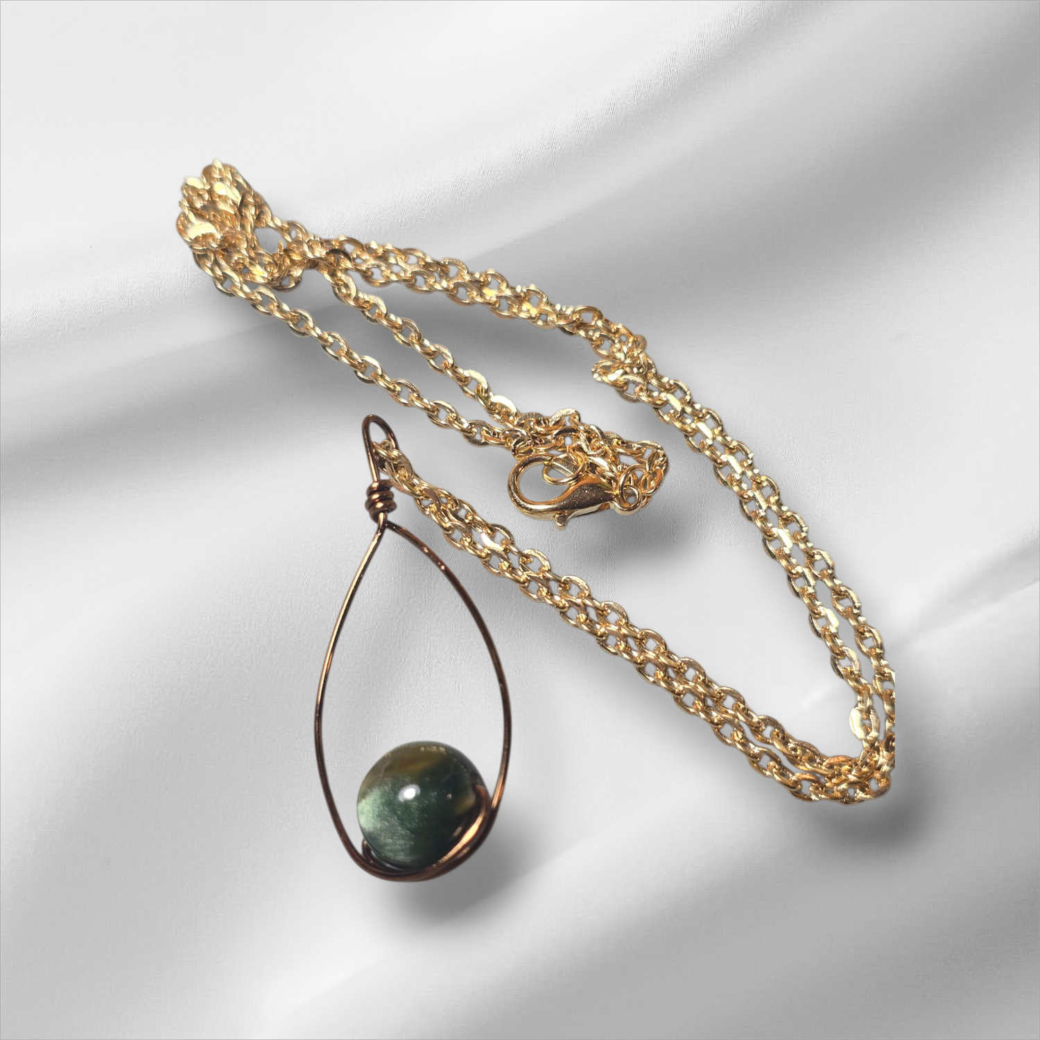 Earthy vibe beaded gold set