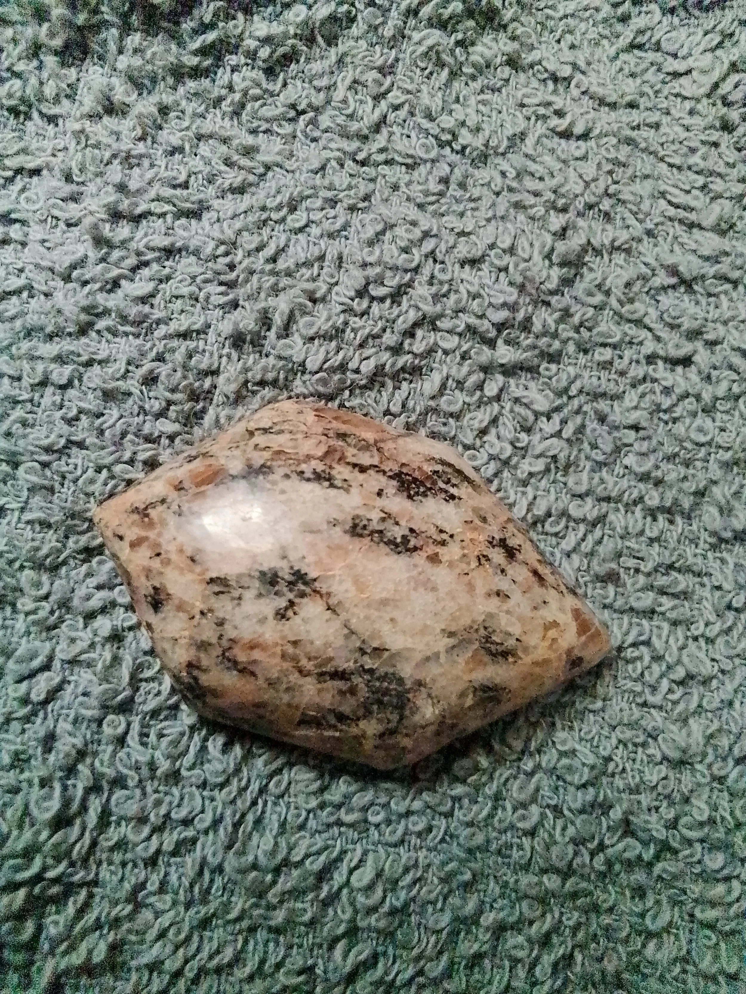 Hexagon Granite cabochon