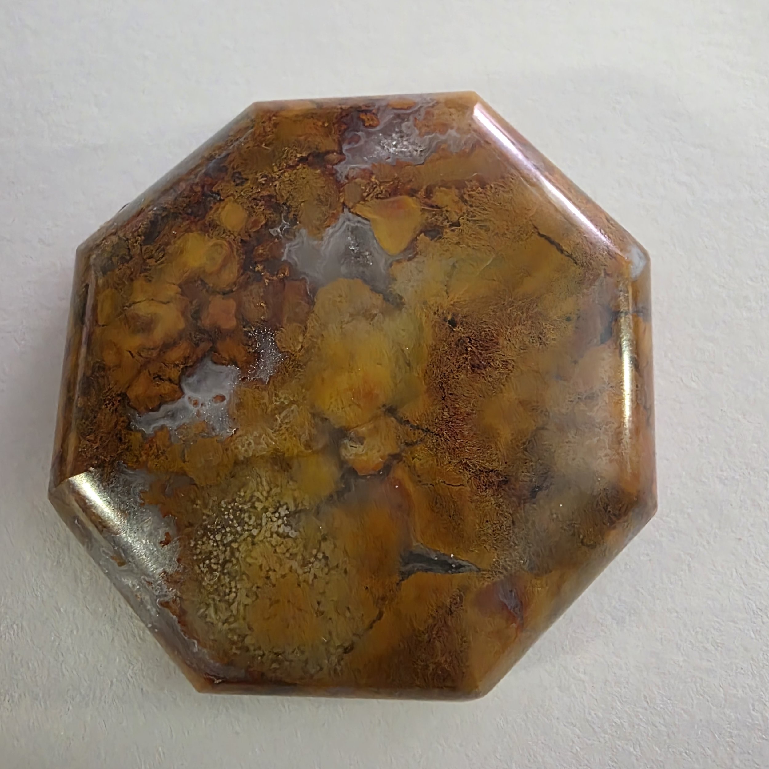 Octagon Shaped Kokernut 06 Ranch (Texas) Cabochon