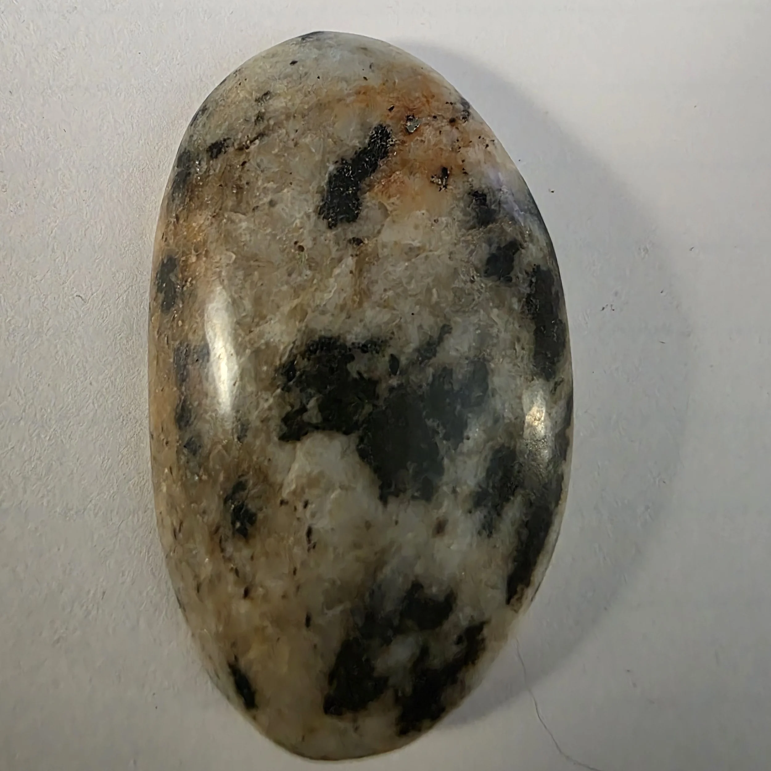 Freeform Shape Sodalite-Syenite Cabochon