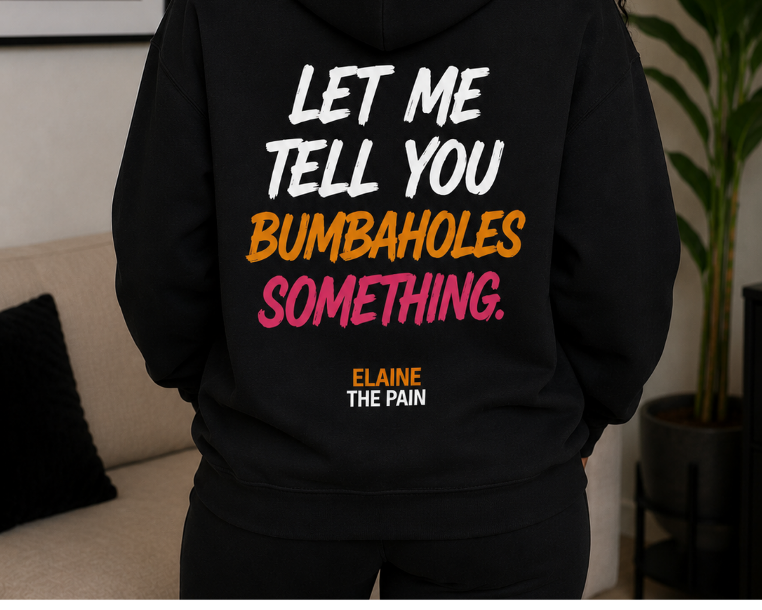 002 — Let Me Tell You Bumbaholes Something Hoodie