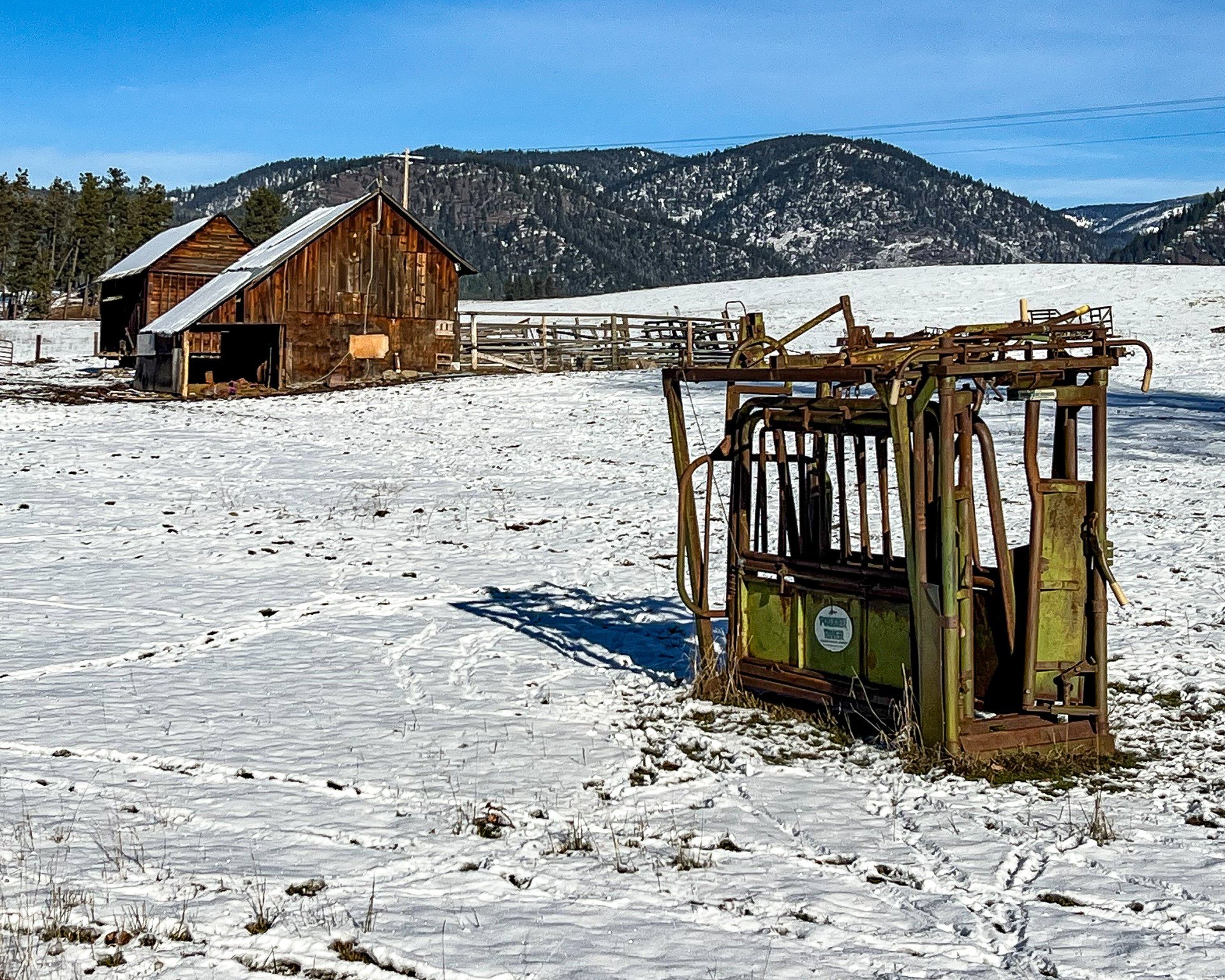 Winter in Western Montana
