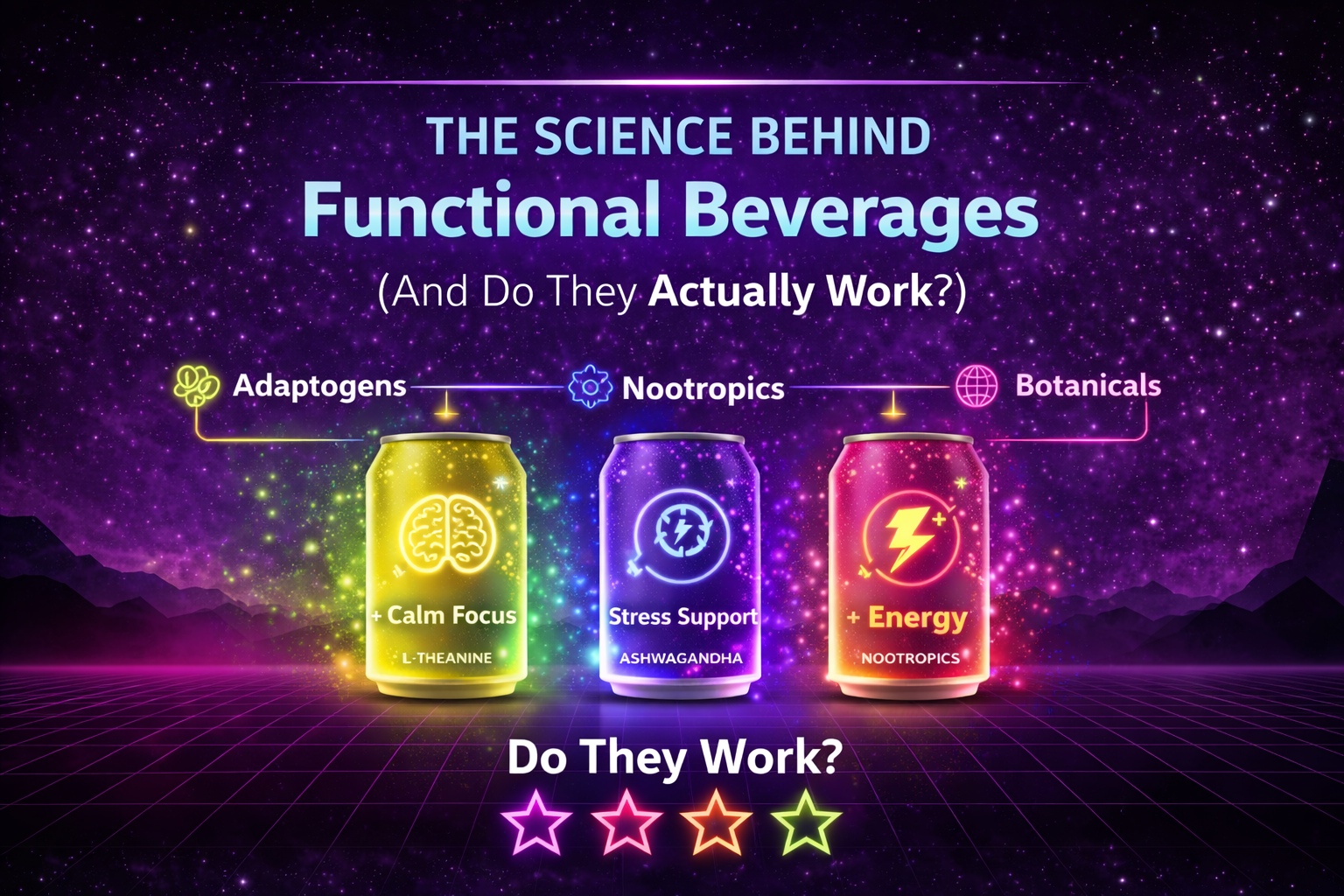 The Science Behind Functional Beverages (And Do They Actually Work?)