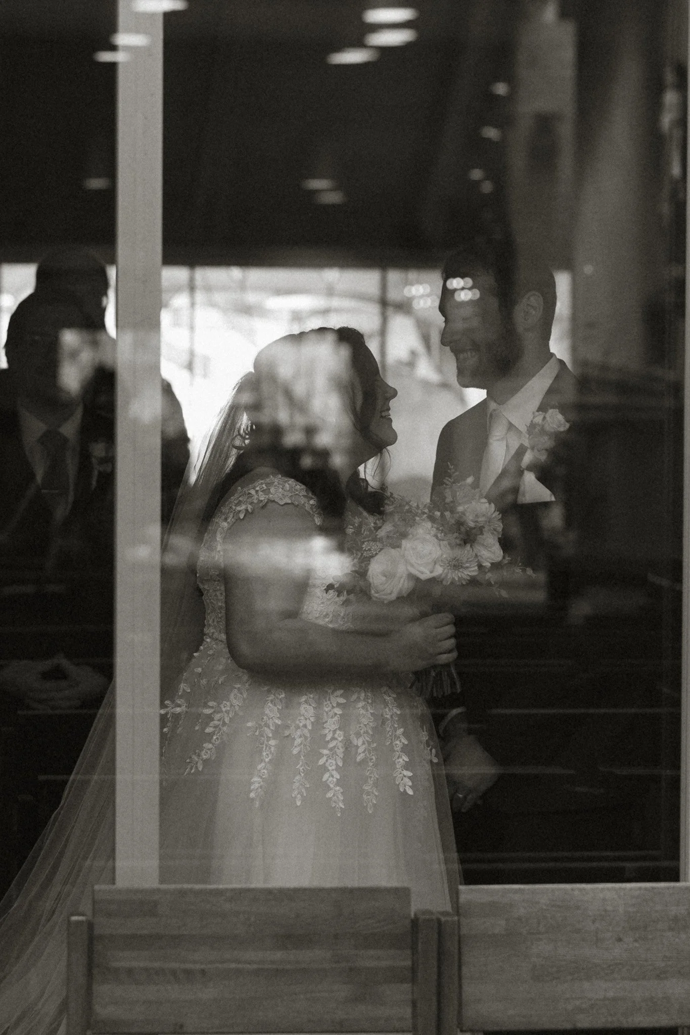 Catholic wedding Mass at Holy Cross Parish in Batavia, IL
