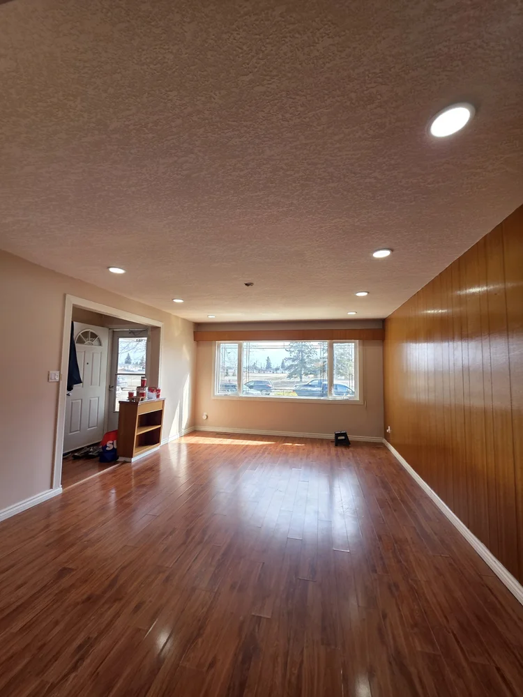 Living Room pot lights full brightness Edmonton
