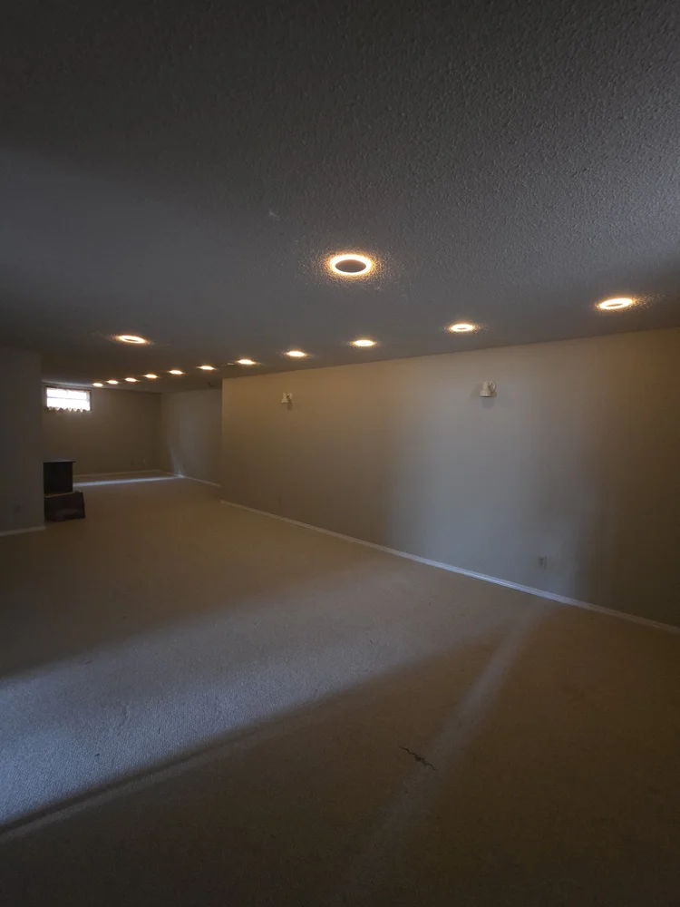 Basement pot lights nightlight mode Edmonton