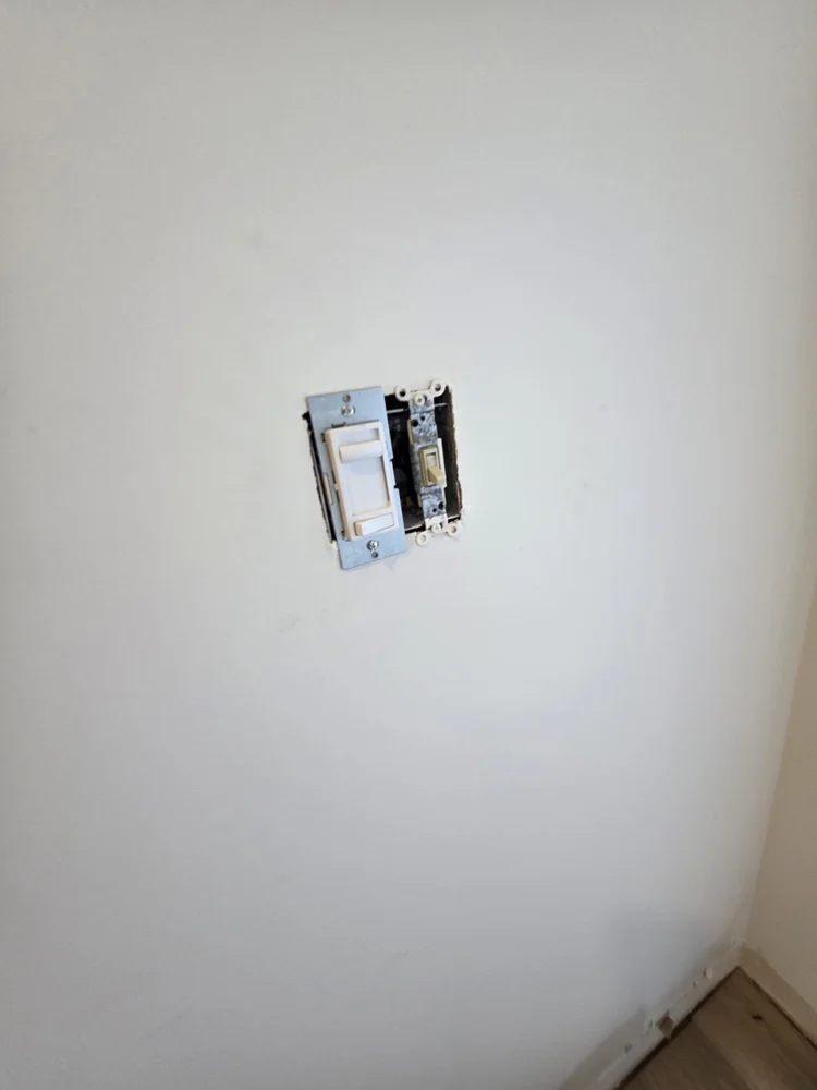 Dimmer switch installation Edmonton