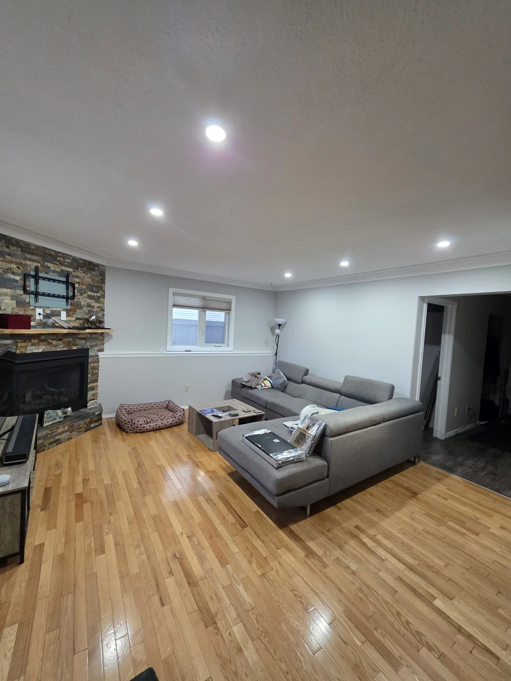 Recessed lighting installation in Beaumont