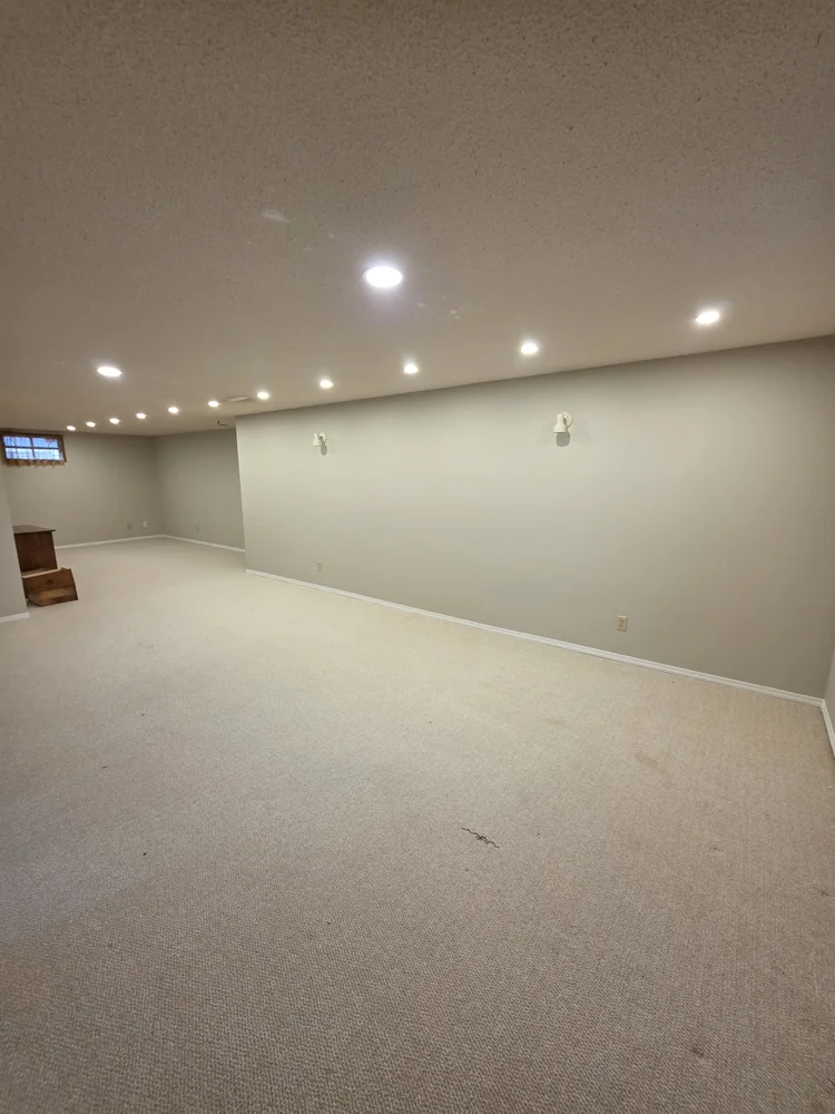 Basement pot light installation Edmonton