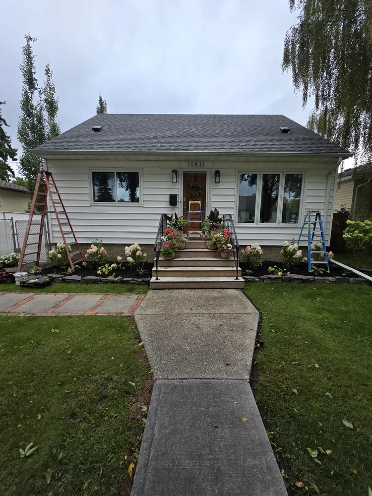 Exterior soffit pot lights Edmonton
