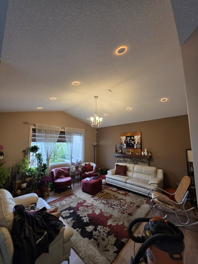 Vaulted ceiling pot lights nightlight mode Edmonton
