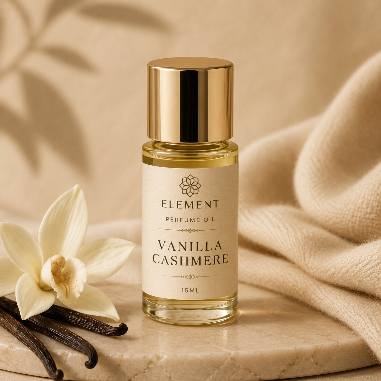 Vanilla Cashmere by JaSHEEbah  15 mL Luxury Perfume Oil