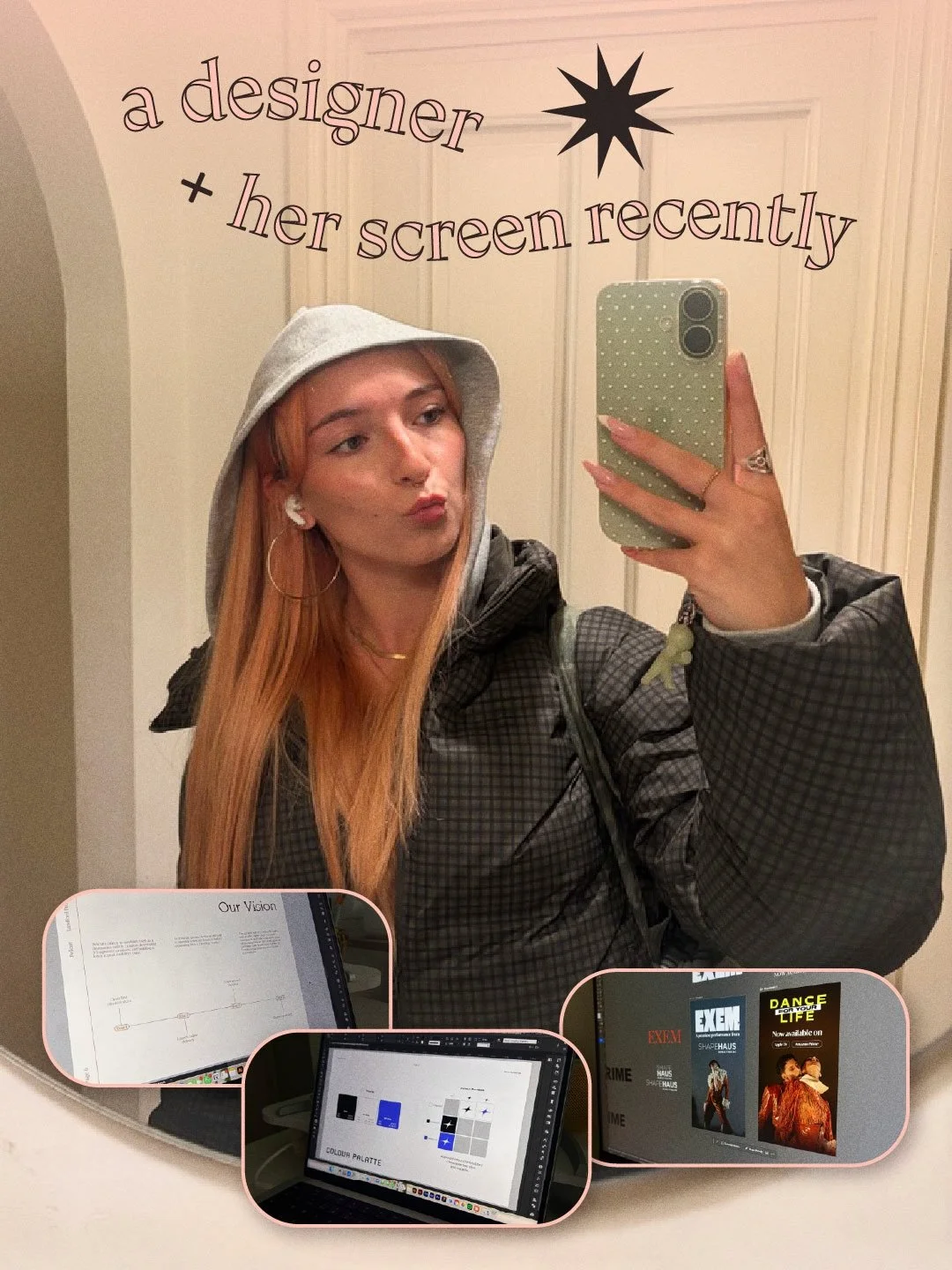 ✷&deg; (work) life through my eyes recently 🌟💻

IB @_perla.studio

freelance designer ⌁ projects ⌁ my screen recently ⌁ trend ⌁ graphic design ⌁ lola designs ⌁ landlord pack ⌁thumbnail ⌁brand guidelines ⌁ football ⌁ series ⌁ bts
