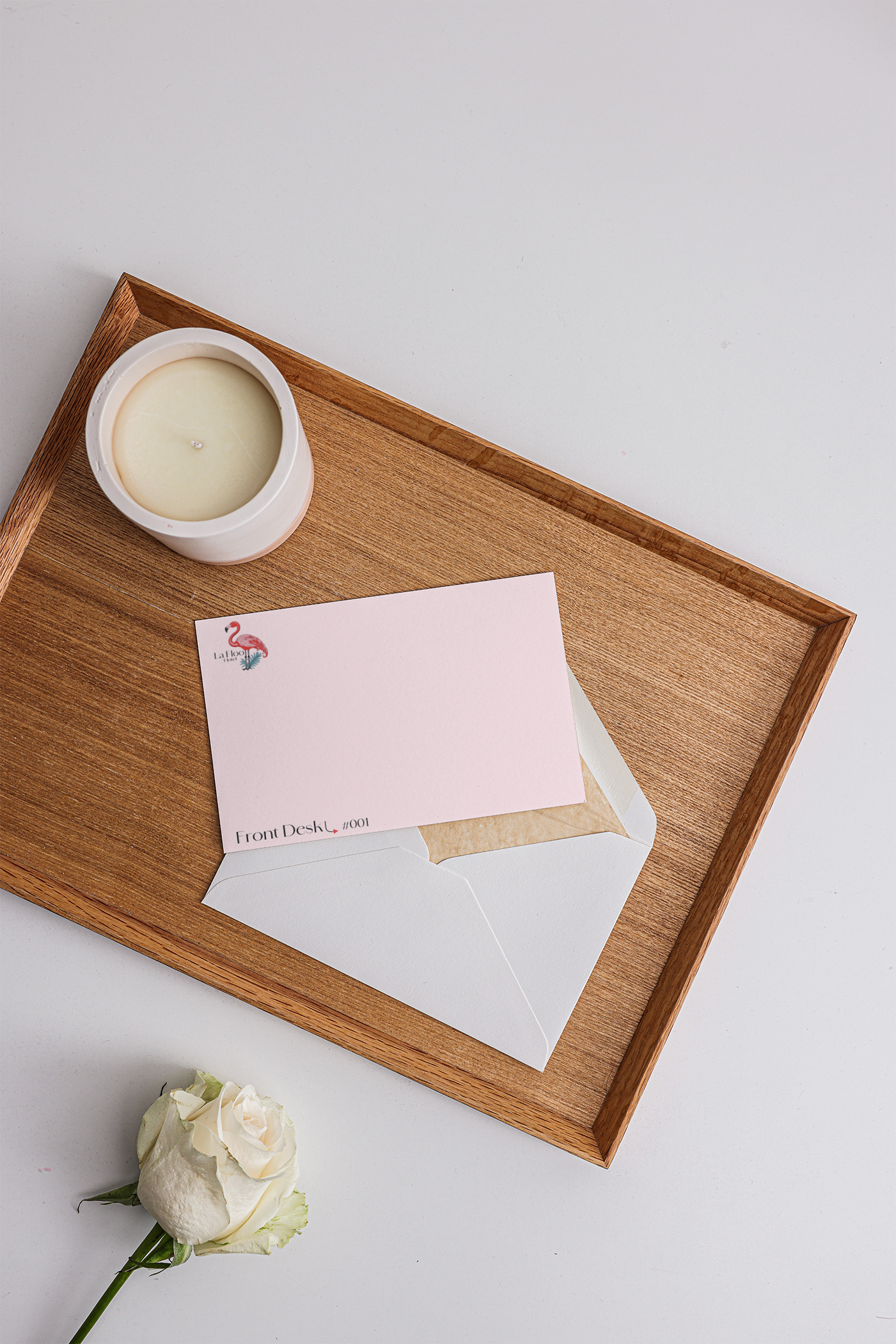 LaFloo Welcome Card.