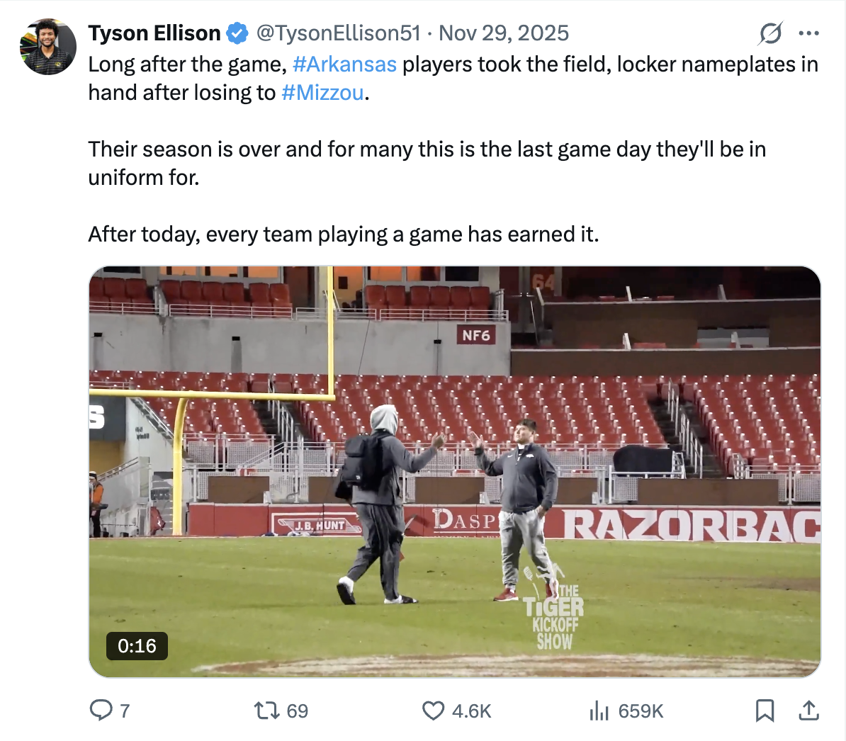 X - exclusive content. 659k+ views. Shot, edited, captioned by Tyson.