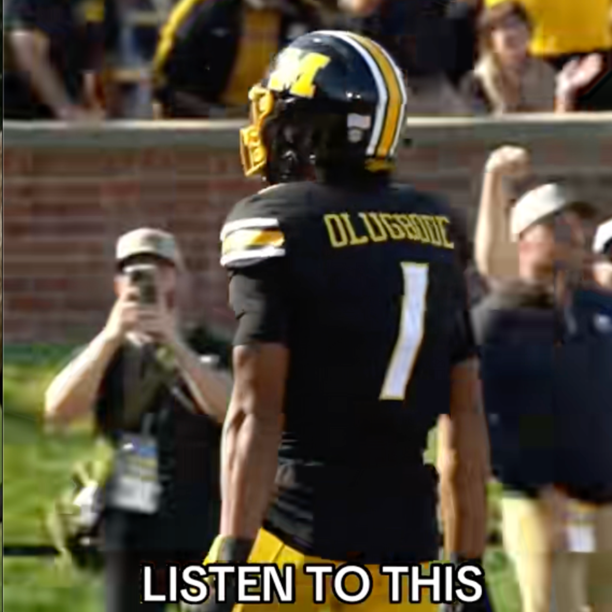 77k views. With minimal editing and on-screen text, the goal of the post was to bring people the sound and energy of this surprise touchdown moment.