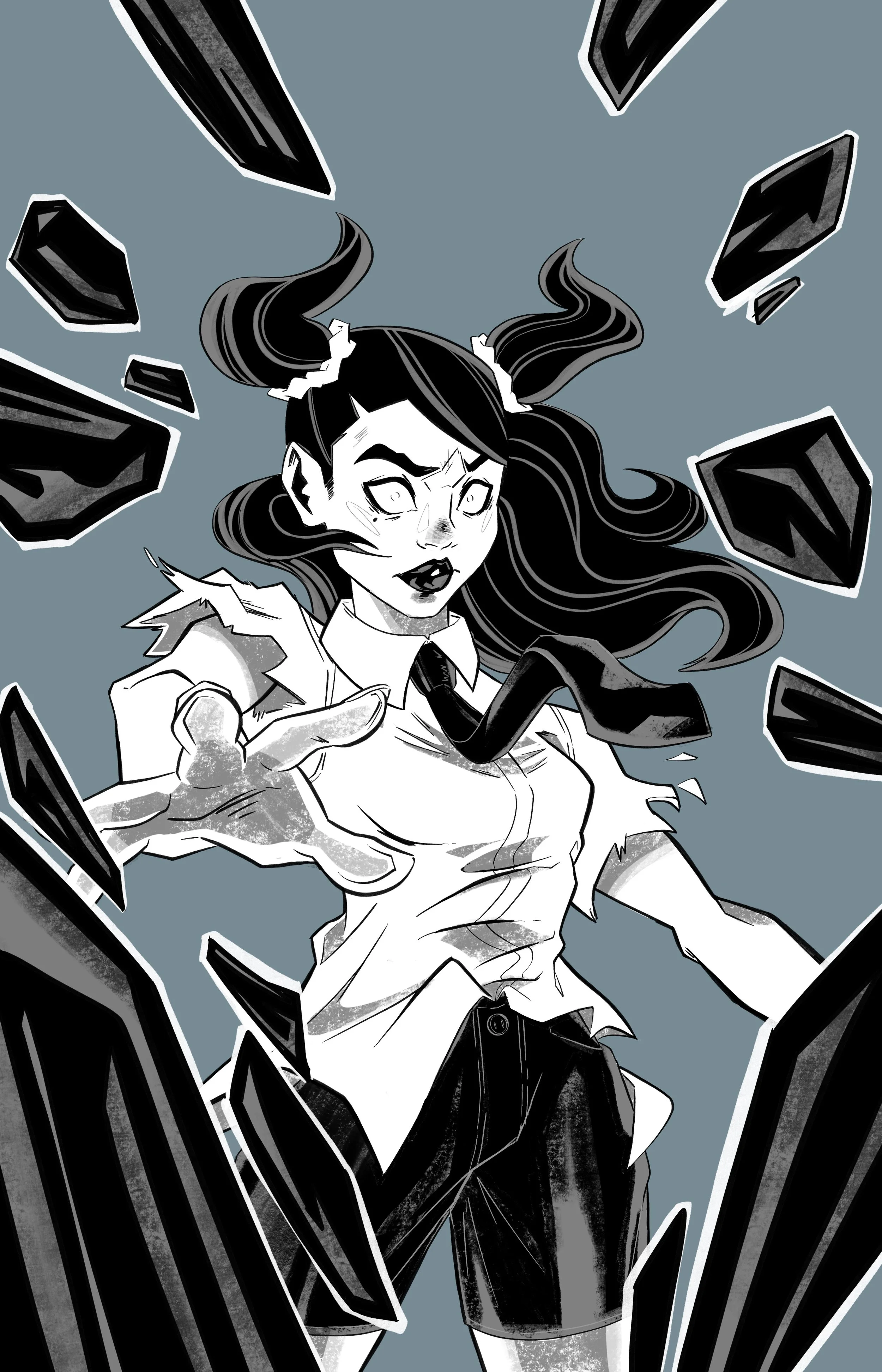 Clairvoy Variant Cover, Line (2025)