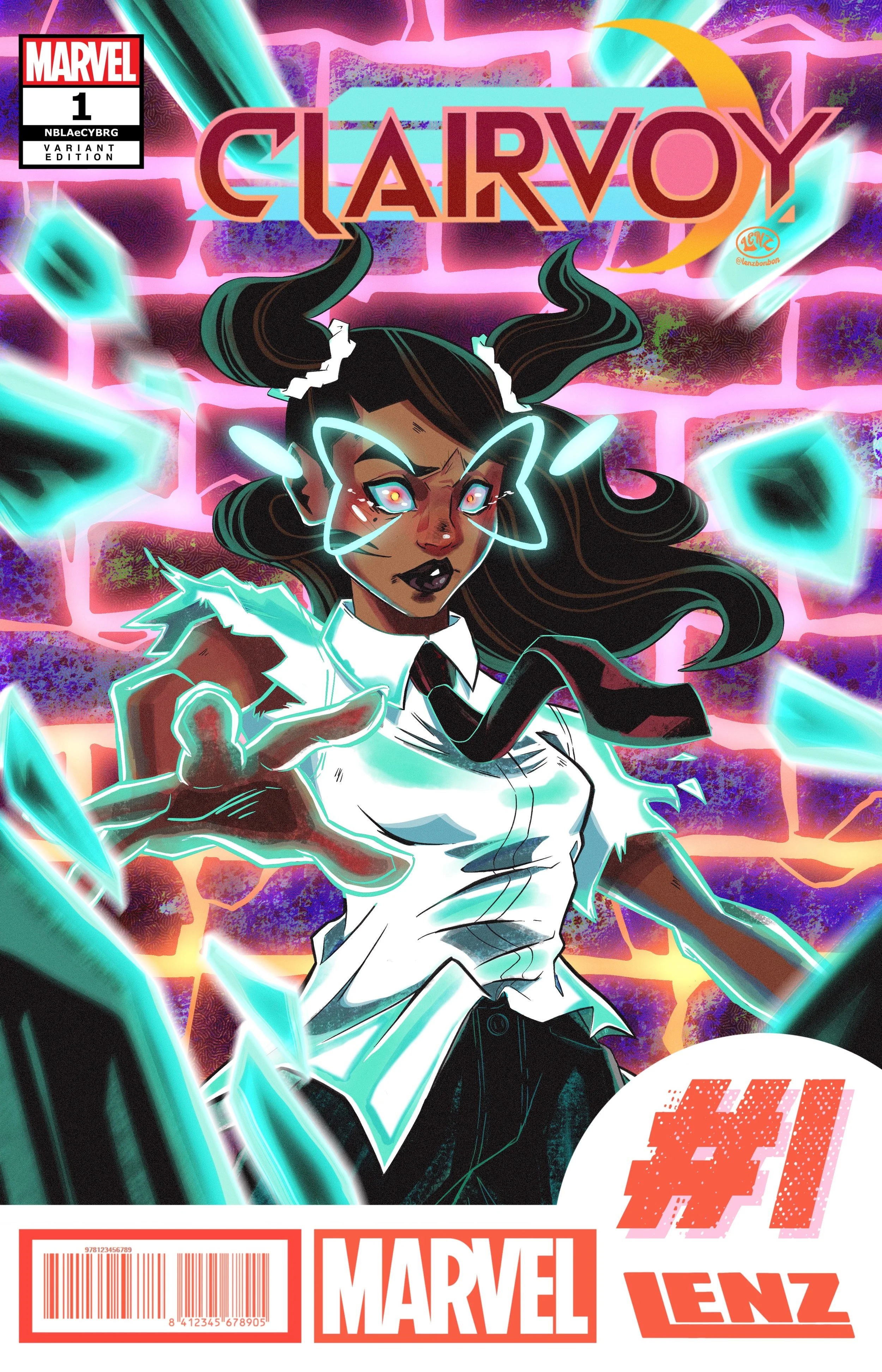 Clairvoy Variant Cover, Color (2025)