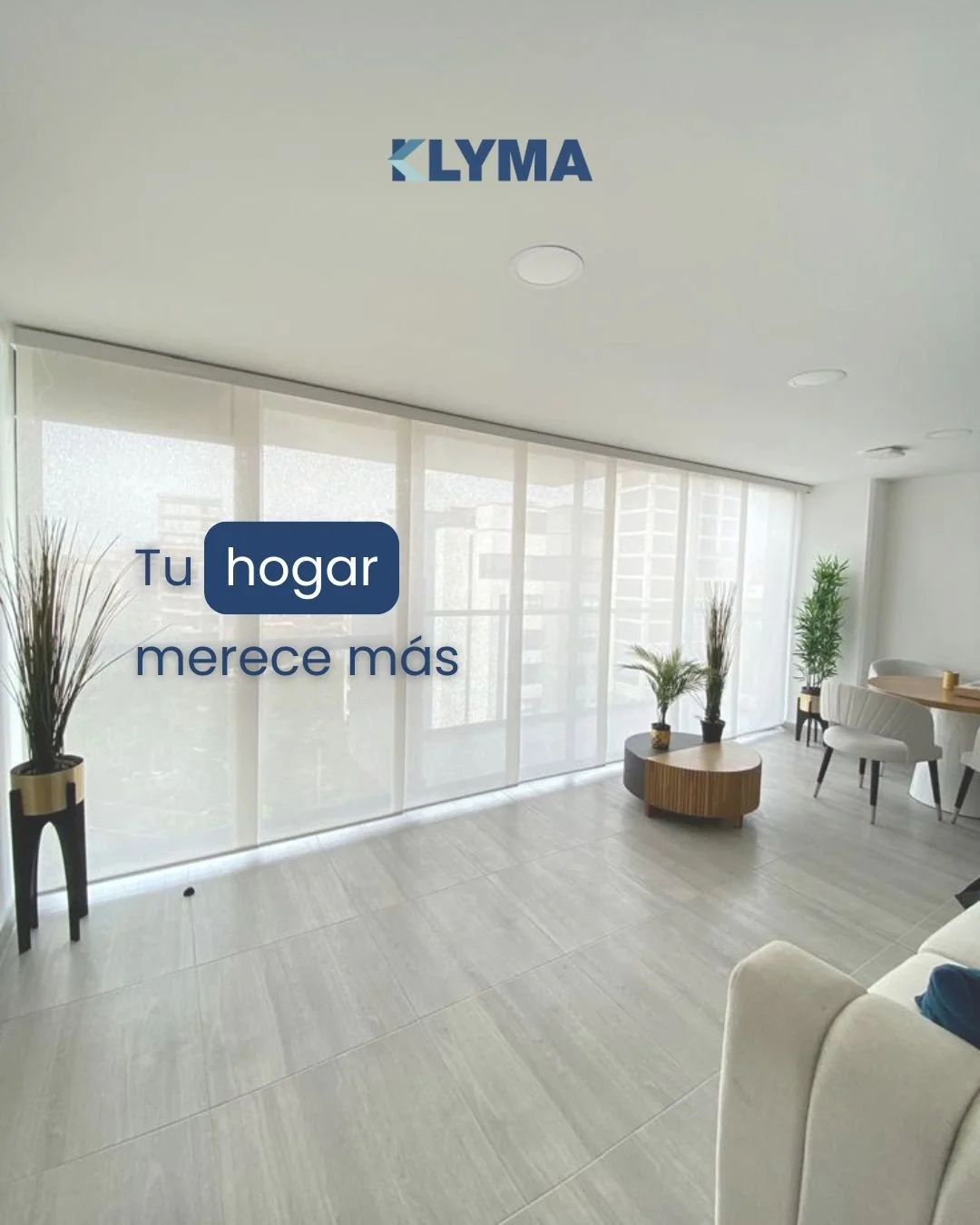 Semana Santa nos recuerda que el hogar es el mejor lugar.

Si esta temporada notaste que algo le faltaba a tu espacio, en KLYMA tenemos la respuesta: 

Cortinas Roller Screen. Luz controlada, privacidad total, estilo que dura.

Escr&iacute;benos hoy 