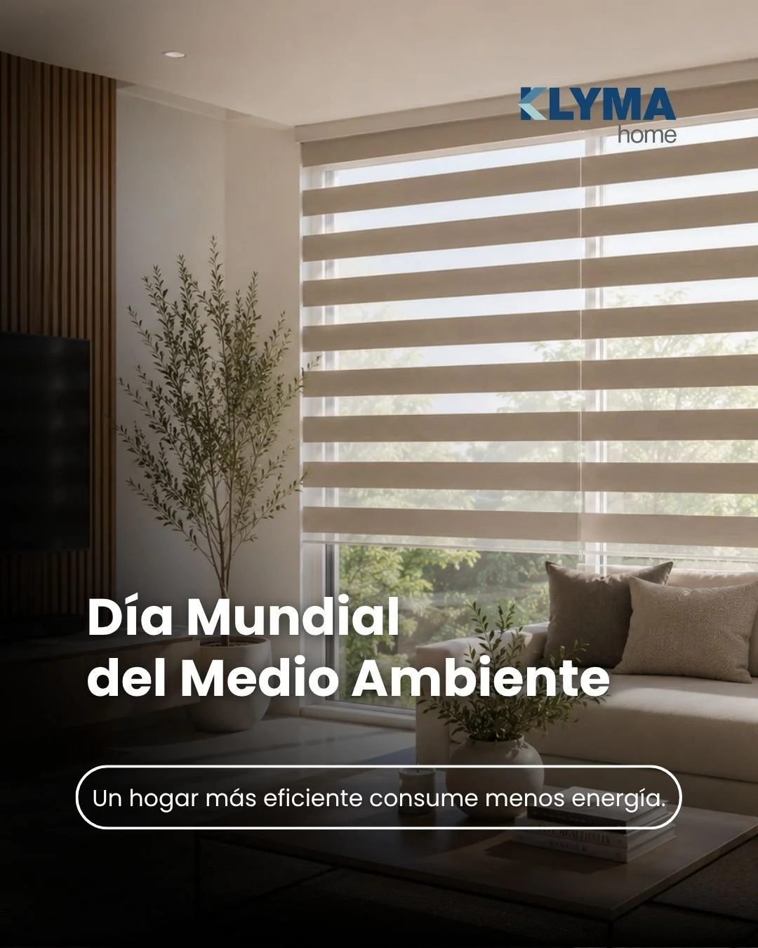 🌎 Cada decisi&oacute;n que tomamos en nuestros espacios puede marcar una diferencia.

Las soluciones de control solar no solo mejoran el confort de tu hogar, tambi&eacute;n ayudan a reducir la necesidad de climatizaci&oacute;n constante, optimizando