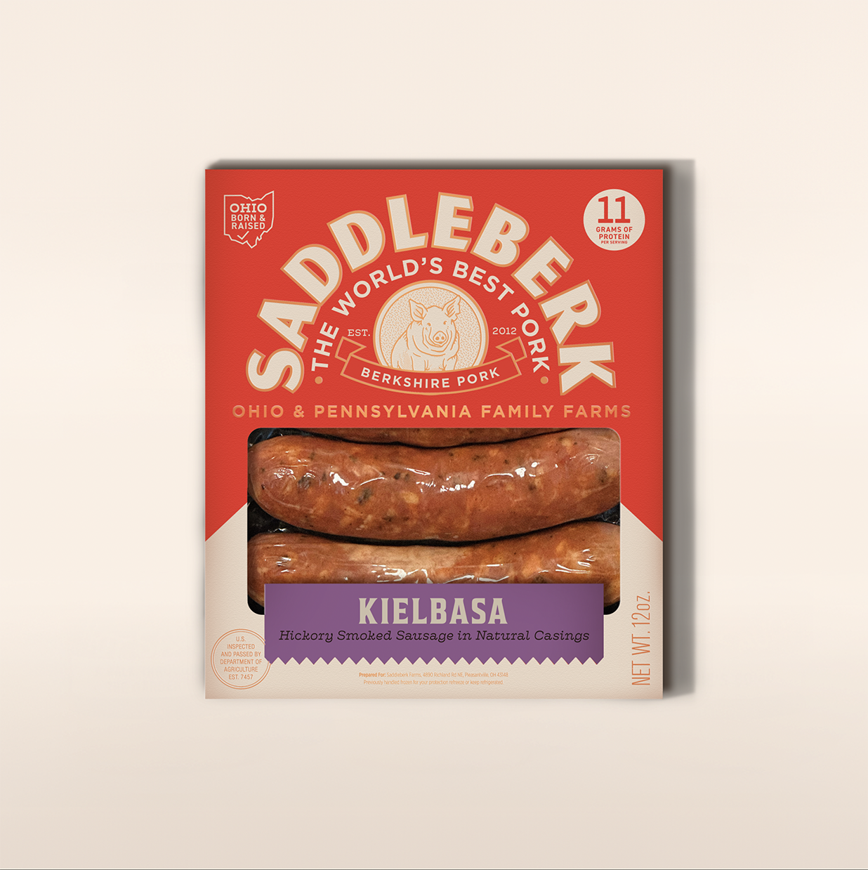 Saddleberk Kielbasa Sausage