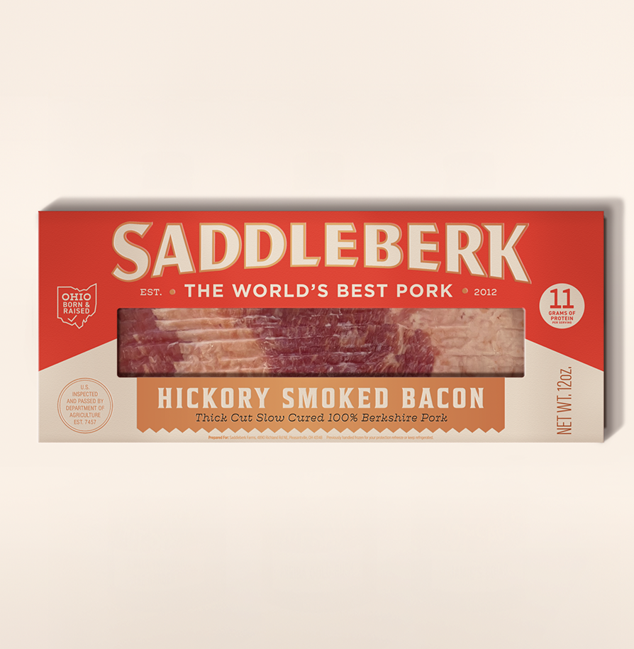 Saddleberk Hickory Smoked Bacon