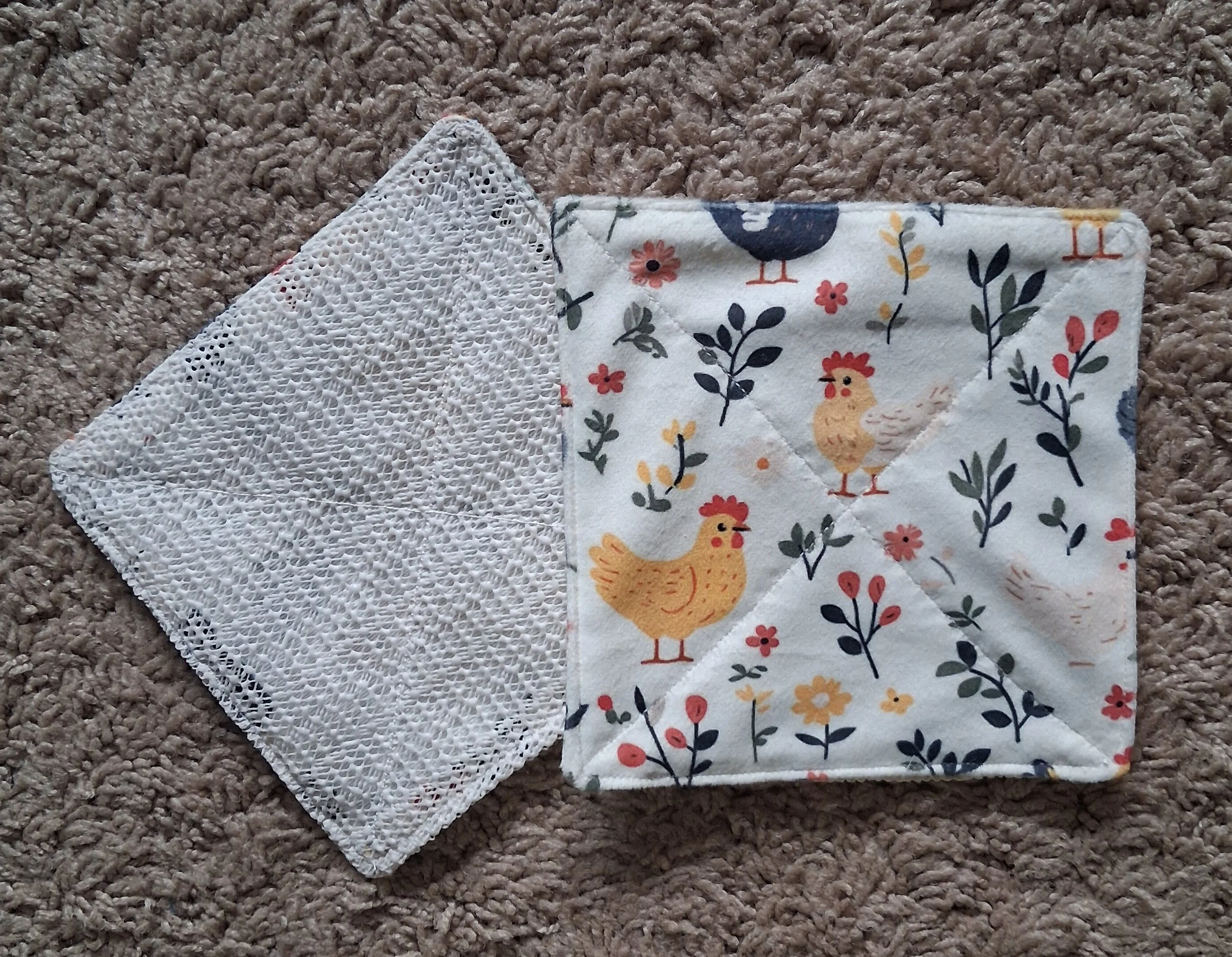 Chicken Print Jar Gripper