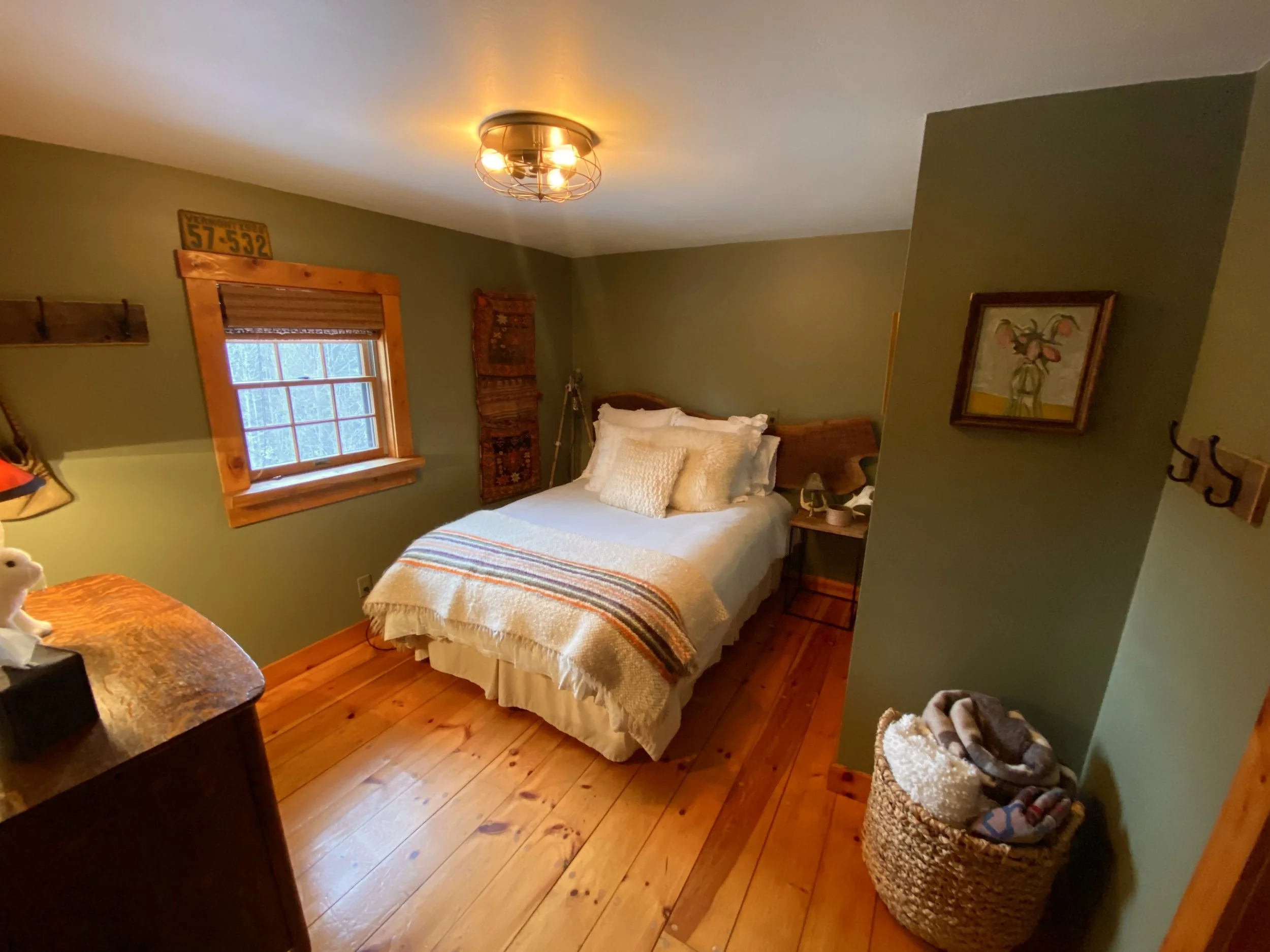 The "Garden" Bedroom.