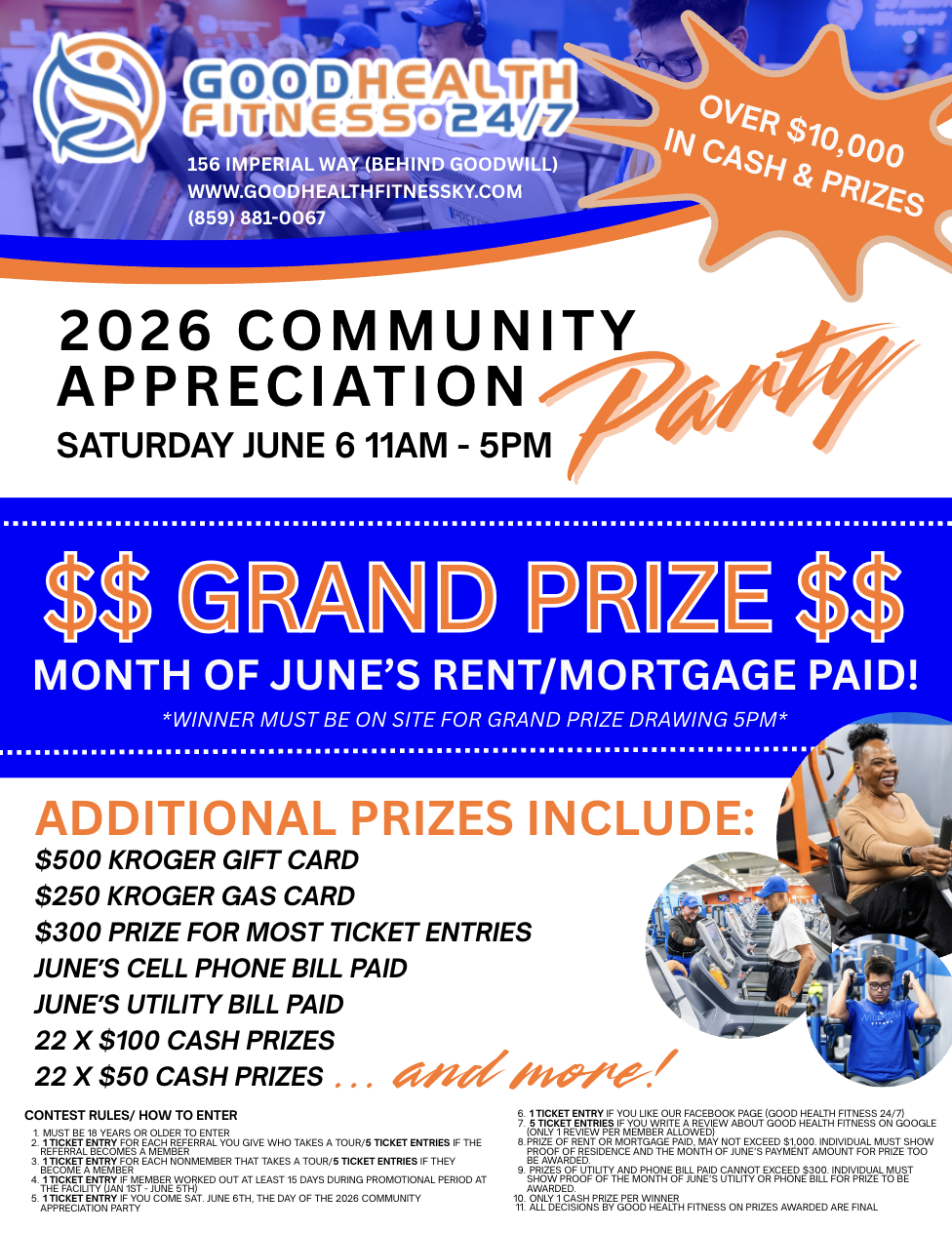 WE'RE GIVING AWAY $10K IN CASH &amp; PRIZES!