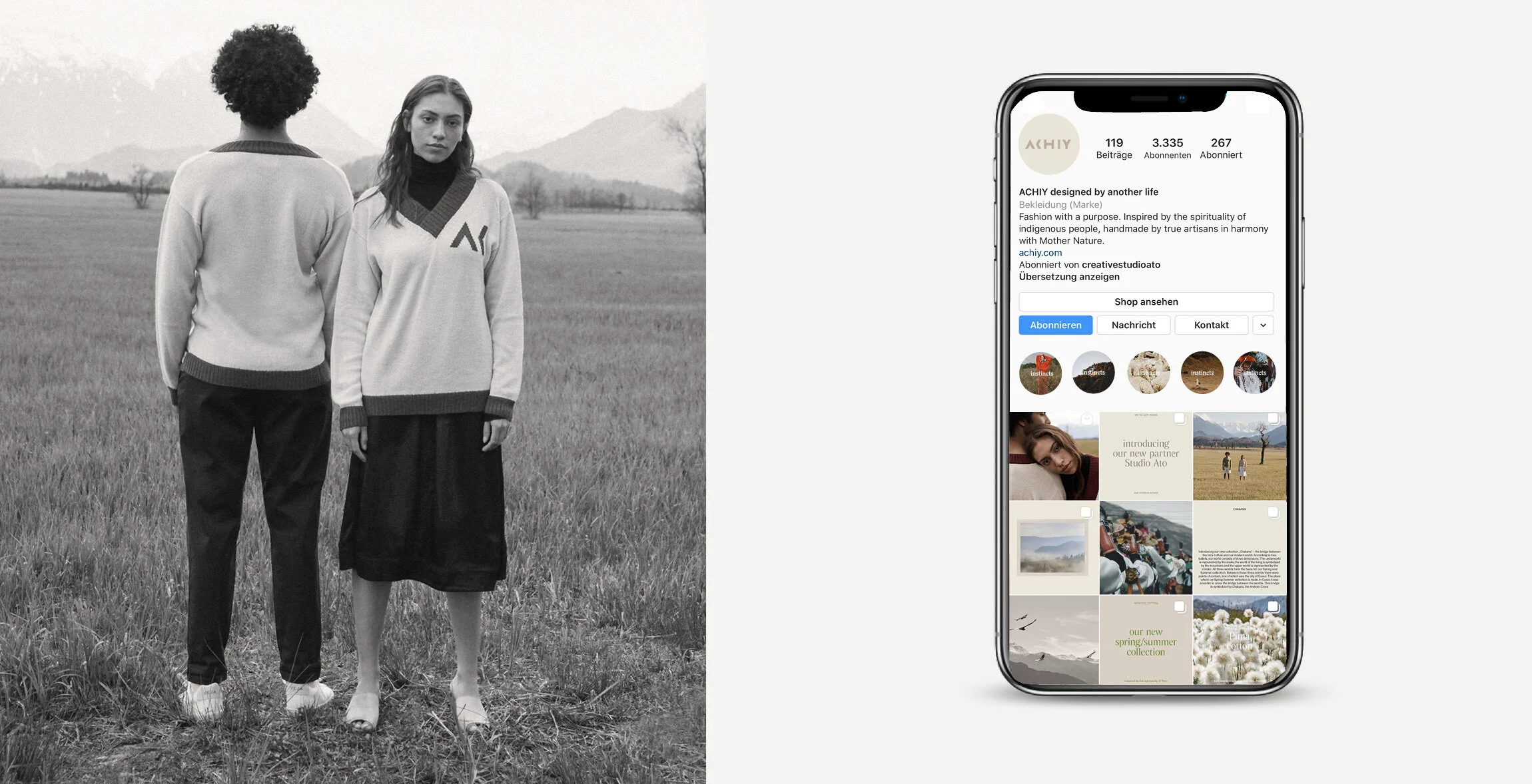 Fair Fashion, Nachhaltige Mode, Fotoproduktion, Full-Service-Agentur aus München, Styling, Casting, Creative Direction, Art Direction, Social Media Agentur
