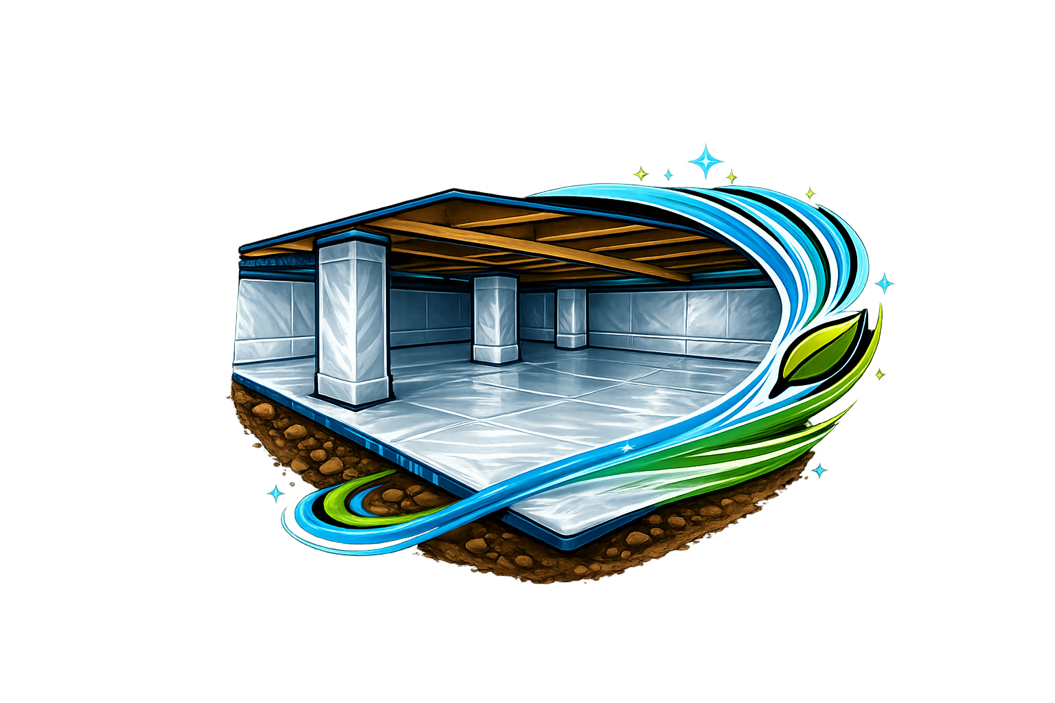 Crawl Space Encapsulation