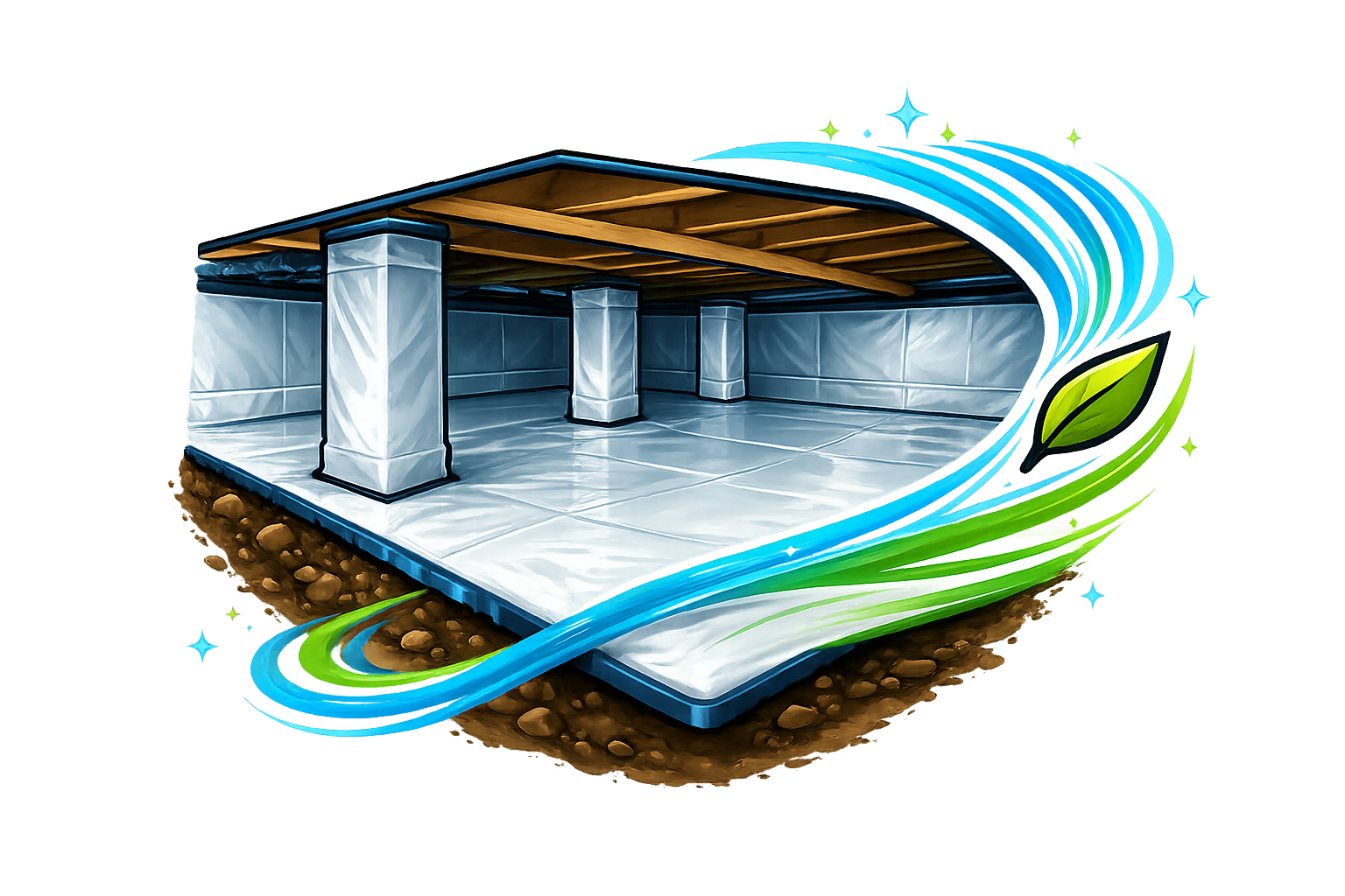 Crawl Space Encapsulation