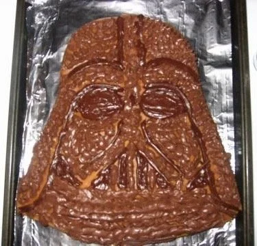 Melissa's First Darth Vader Cake