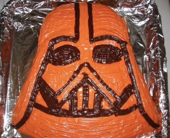 Halloween Themed Darth Cake